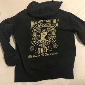 make art not war hoodie